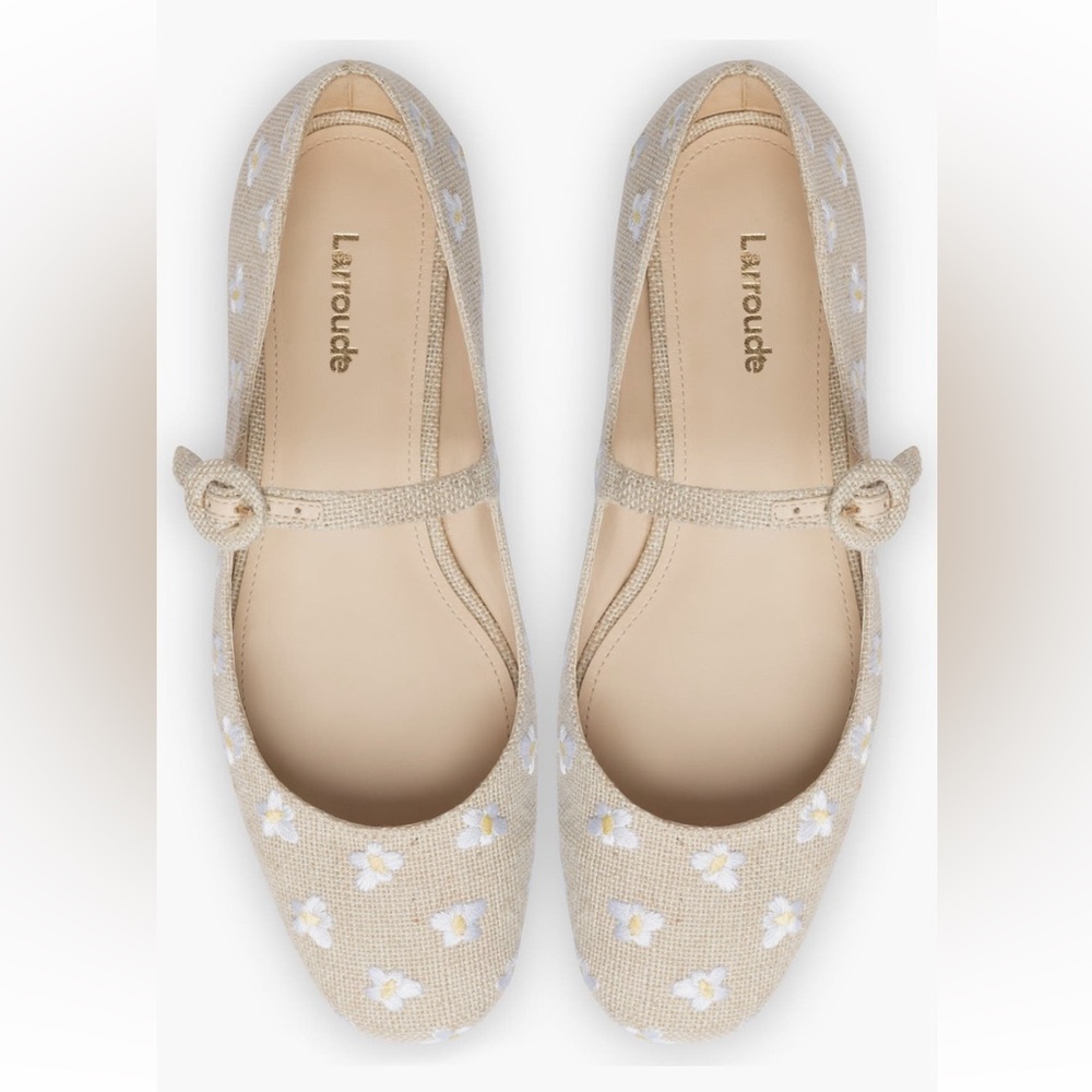 Larroude Blaire Mary Jane Flat - Picture 3 of 11